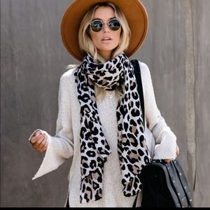 Leopard scarf purchased  from buckle